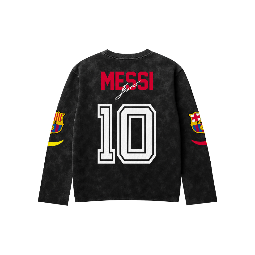 Messi Barcelona Icon Long Sleeve – SOBER ANIMAL