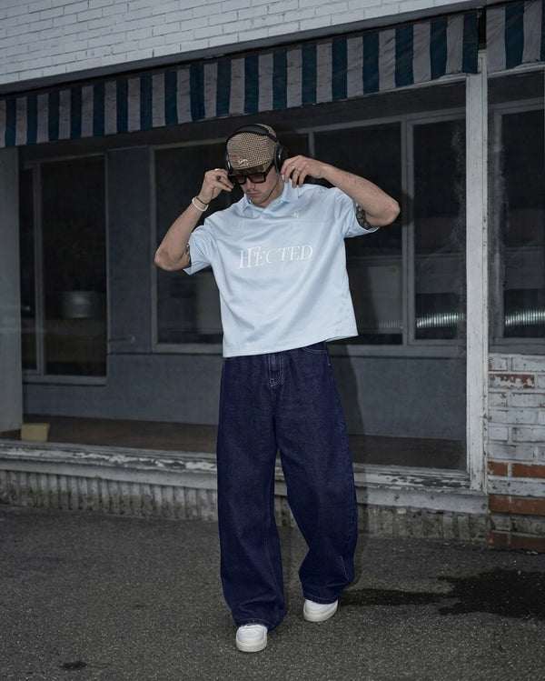 Deep Ocean Barrel Fit Denim