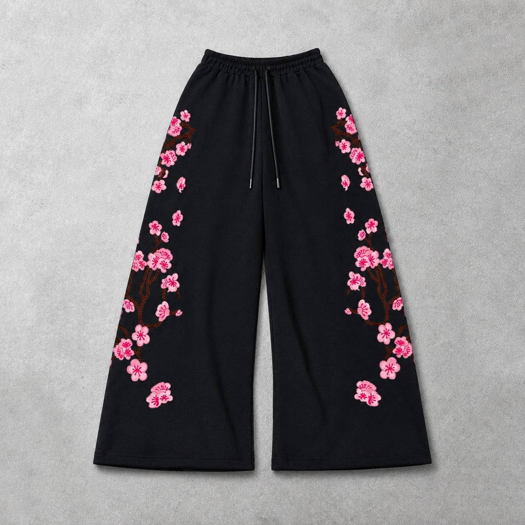 Petalfall Embroidered Pants