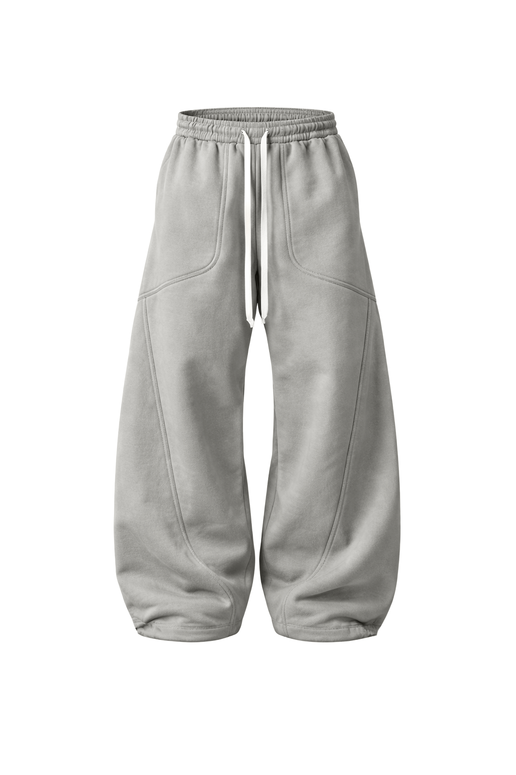 Cloud Grey Oversized Sweatpants
