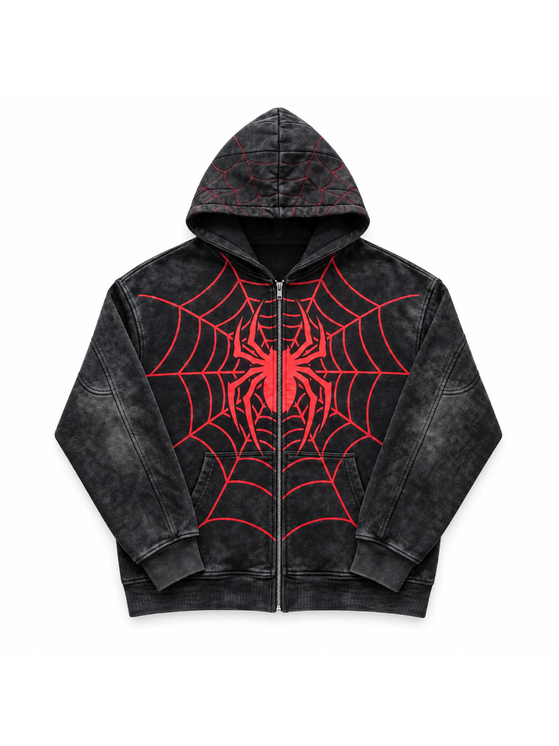 Web Slinger Zip-Up Hoodie
