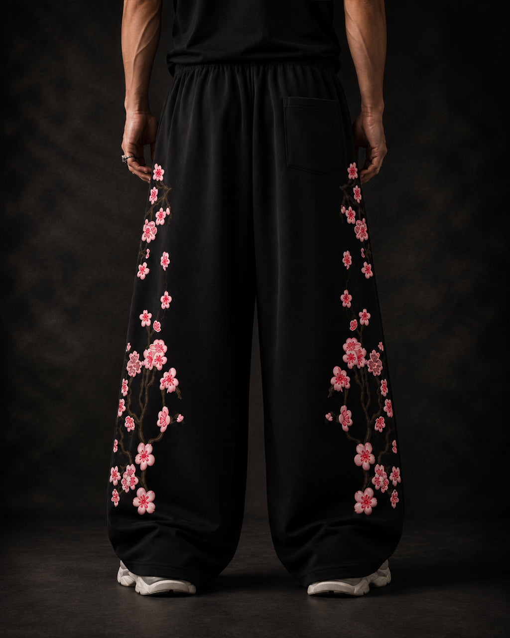 Petalfall Embroidered Pants