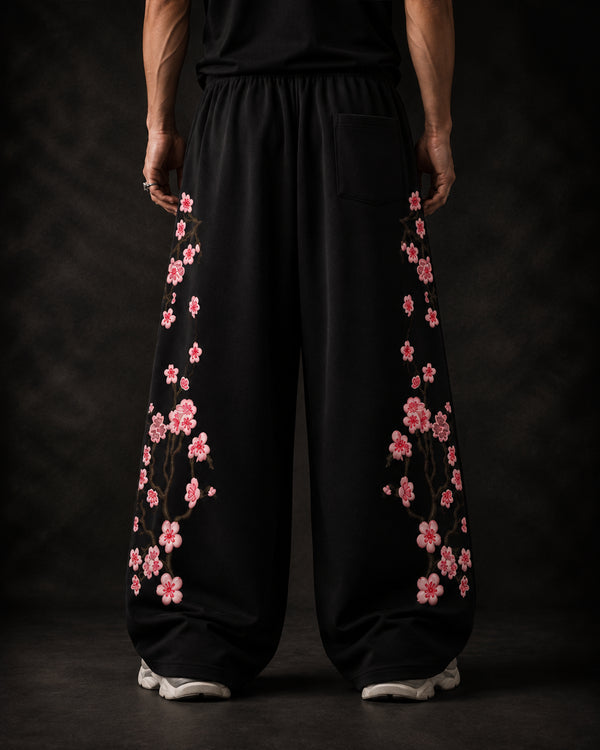 Petalfall Embroidered Pants
