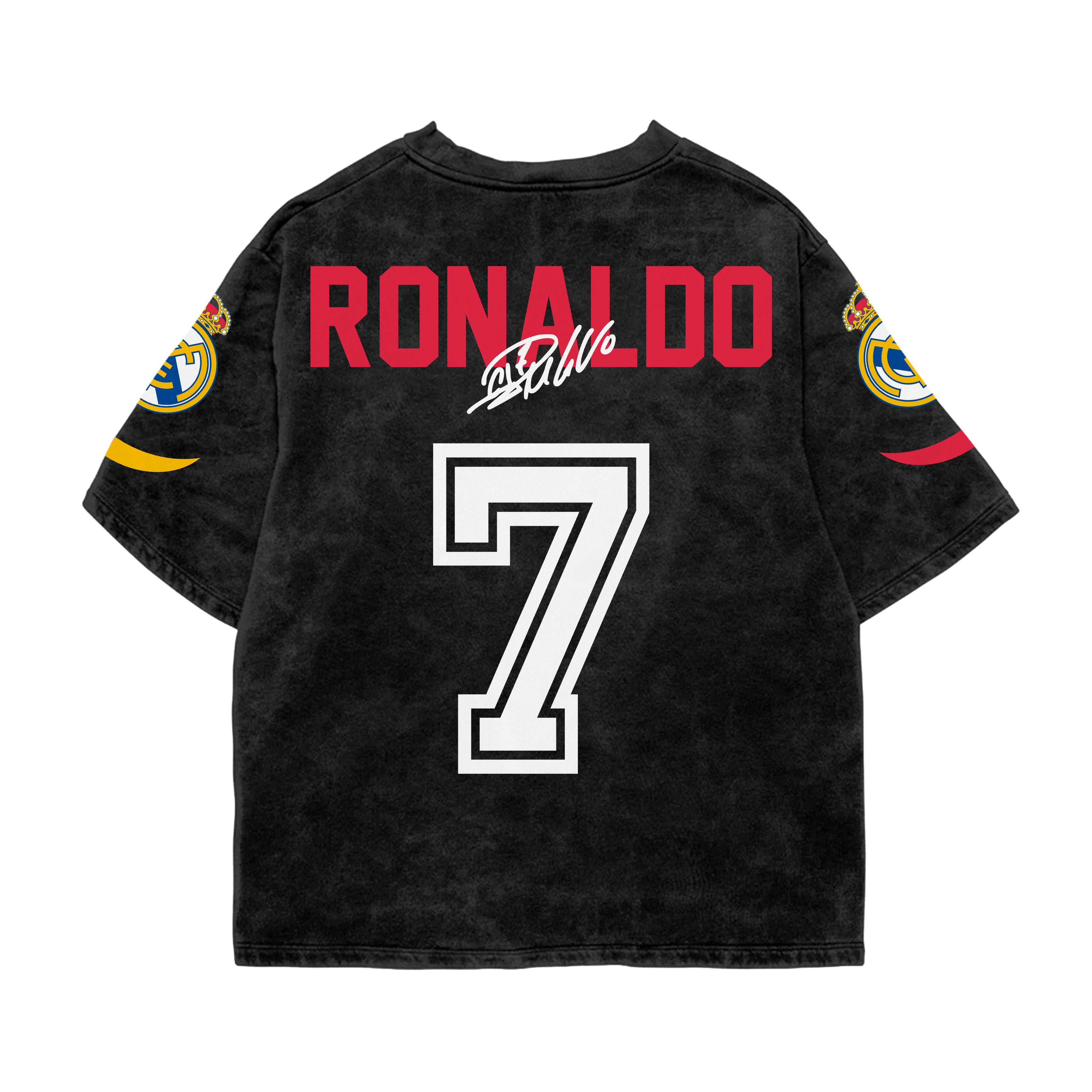 Legend 7 Acid Wash Oversized Tee