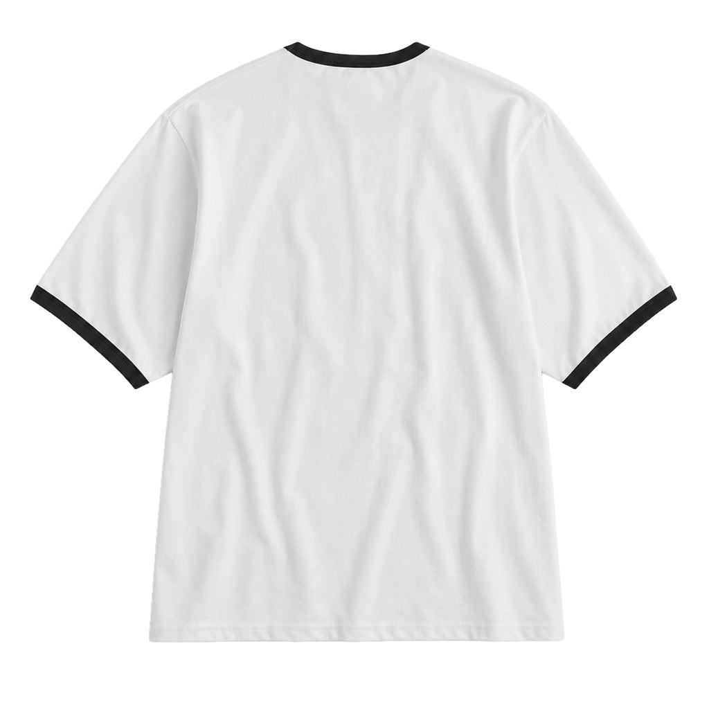 Black Ringer Tee