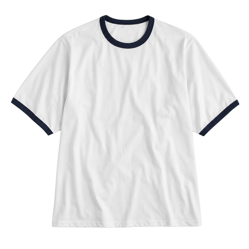 Black Ringer Tee