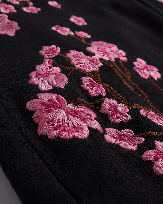 Petalfall Embroidered Pants