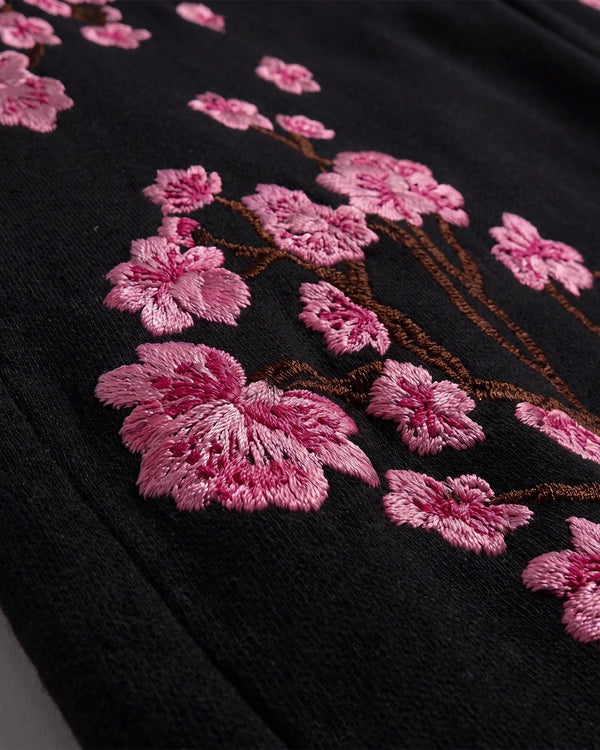 Petalfall Embroidered Pants