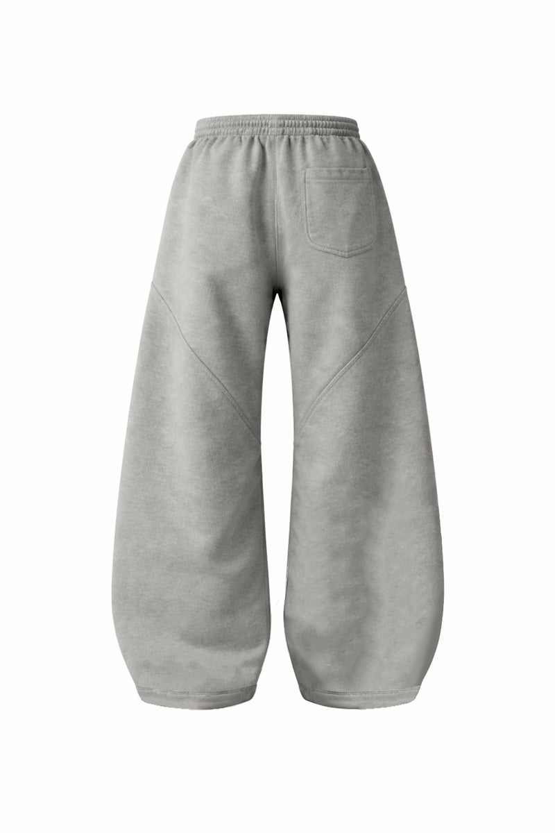 Cloud Grey Oversized Sweatpants