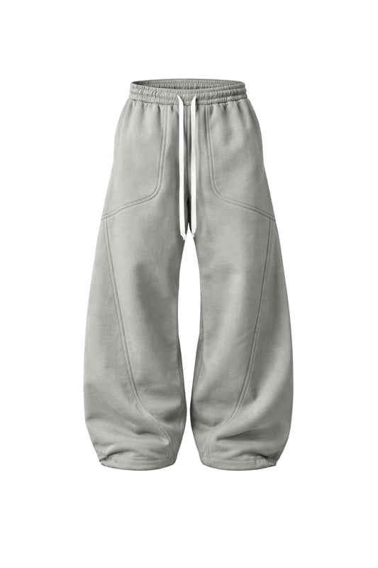 Cloud Grey Oversized Sweatpants