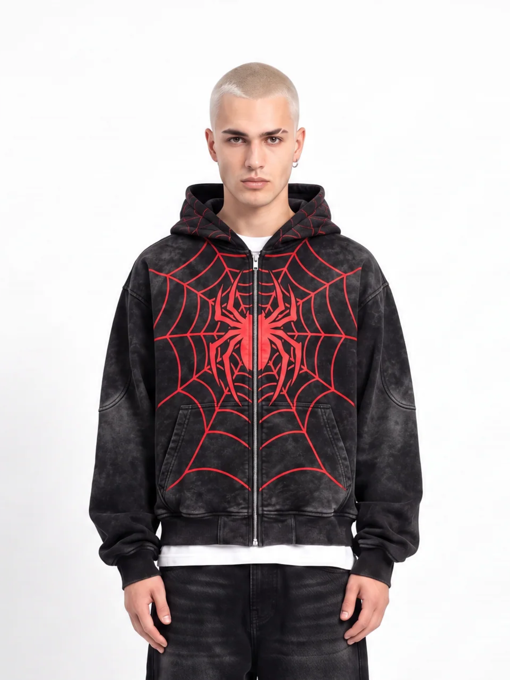 Web Slinger Zip-Up Hoodie