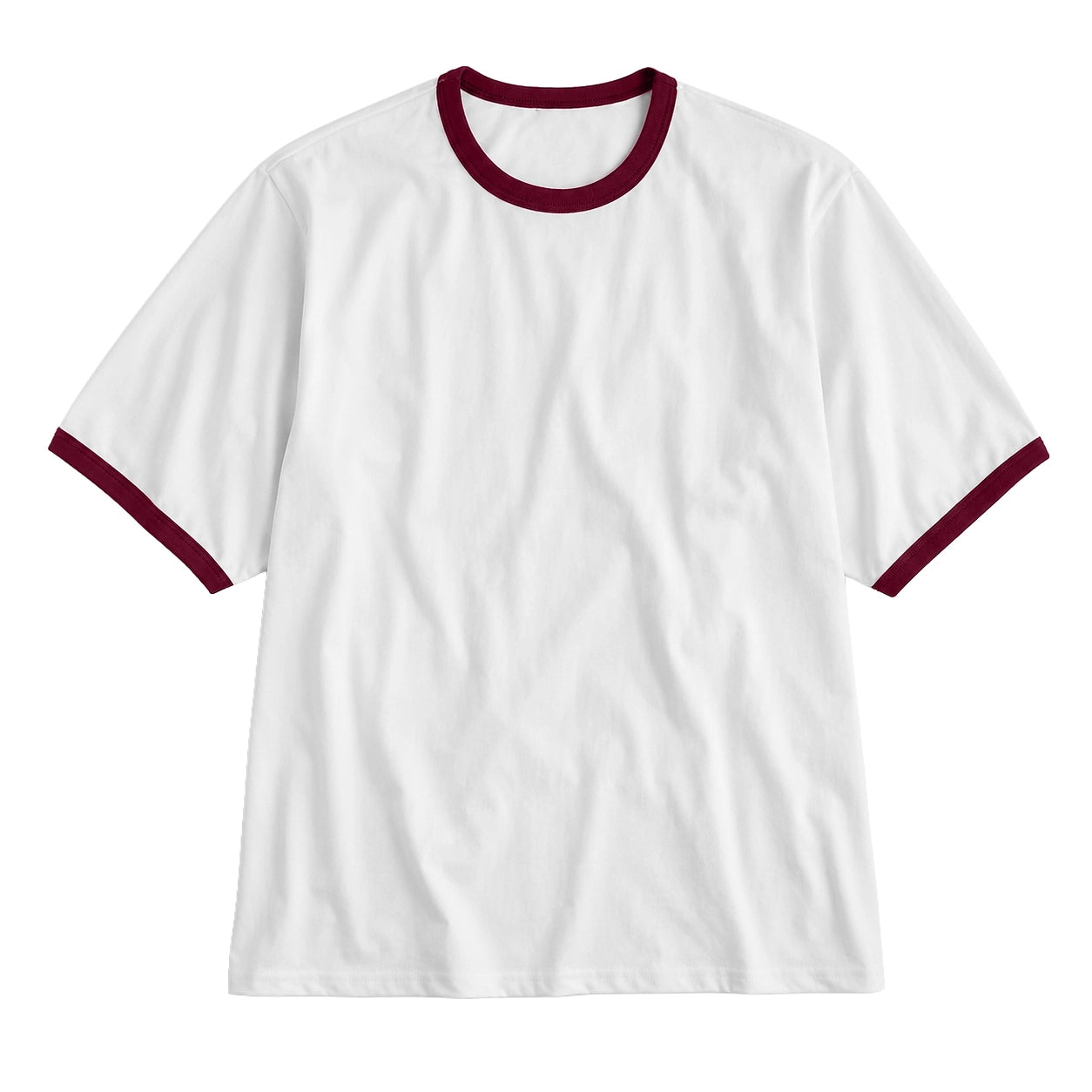 Maroon Ringer Tee