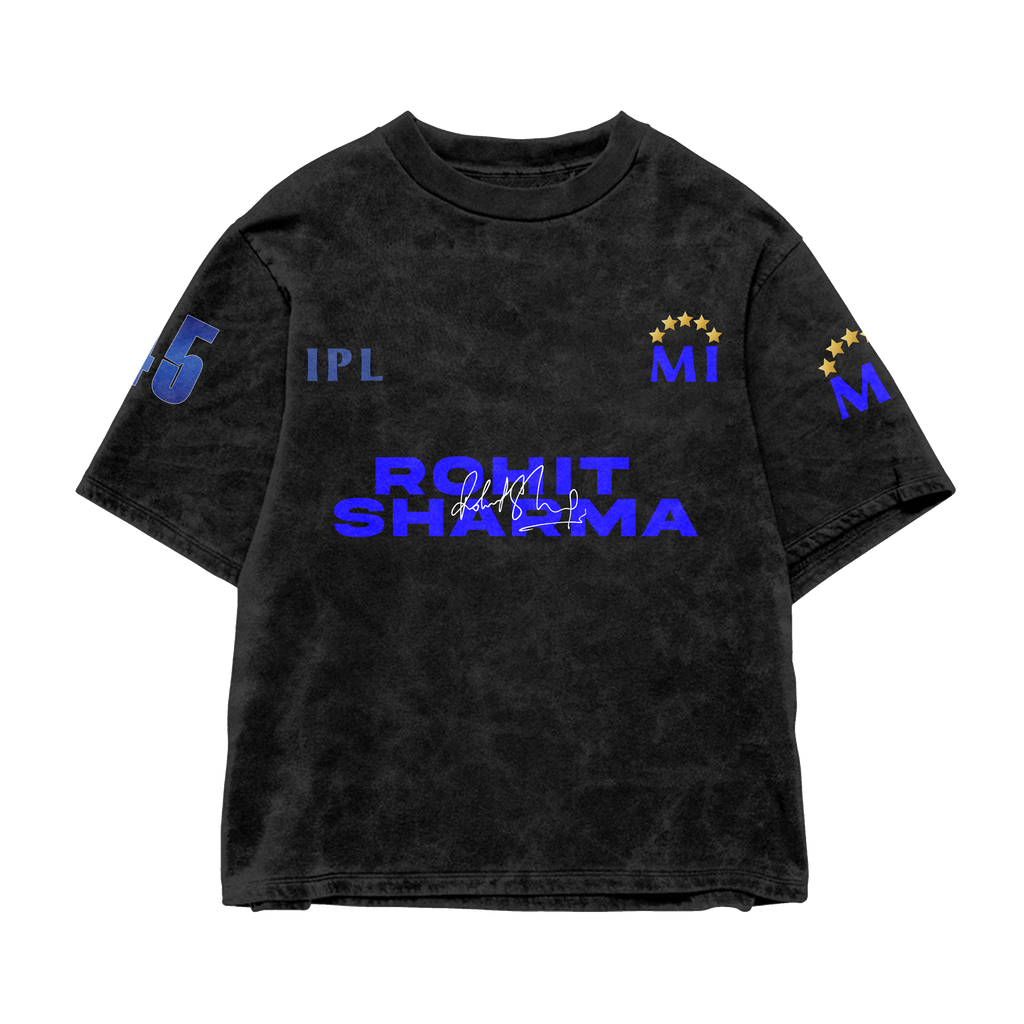 Sharma 45 Acid-Wash Oversized Tee