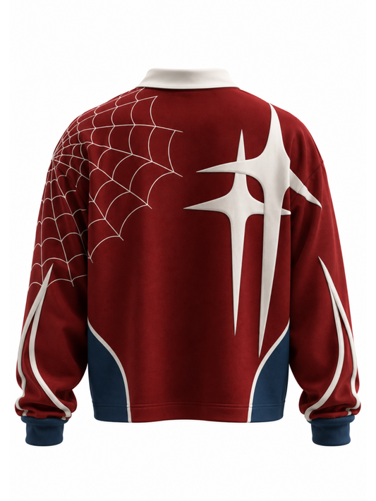 SPIDEY POLO SWEATSHIRT