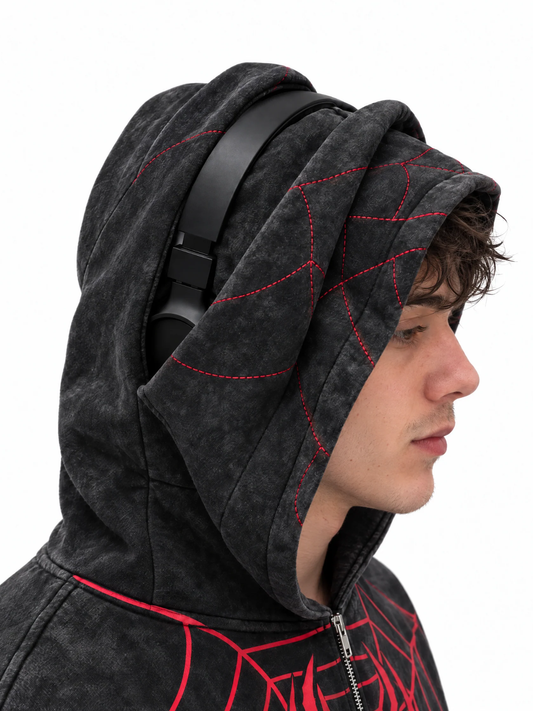 Web Slinger Zip-Up Hoodie
