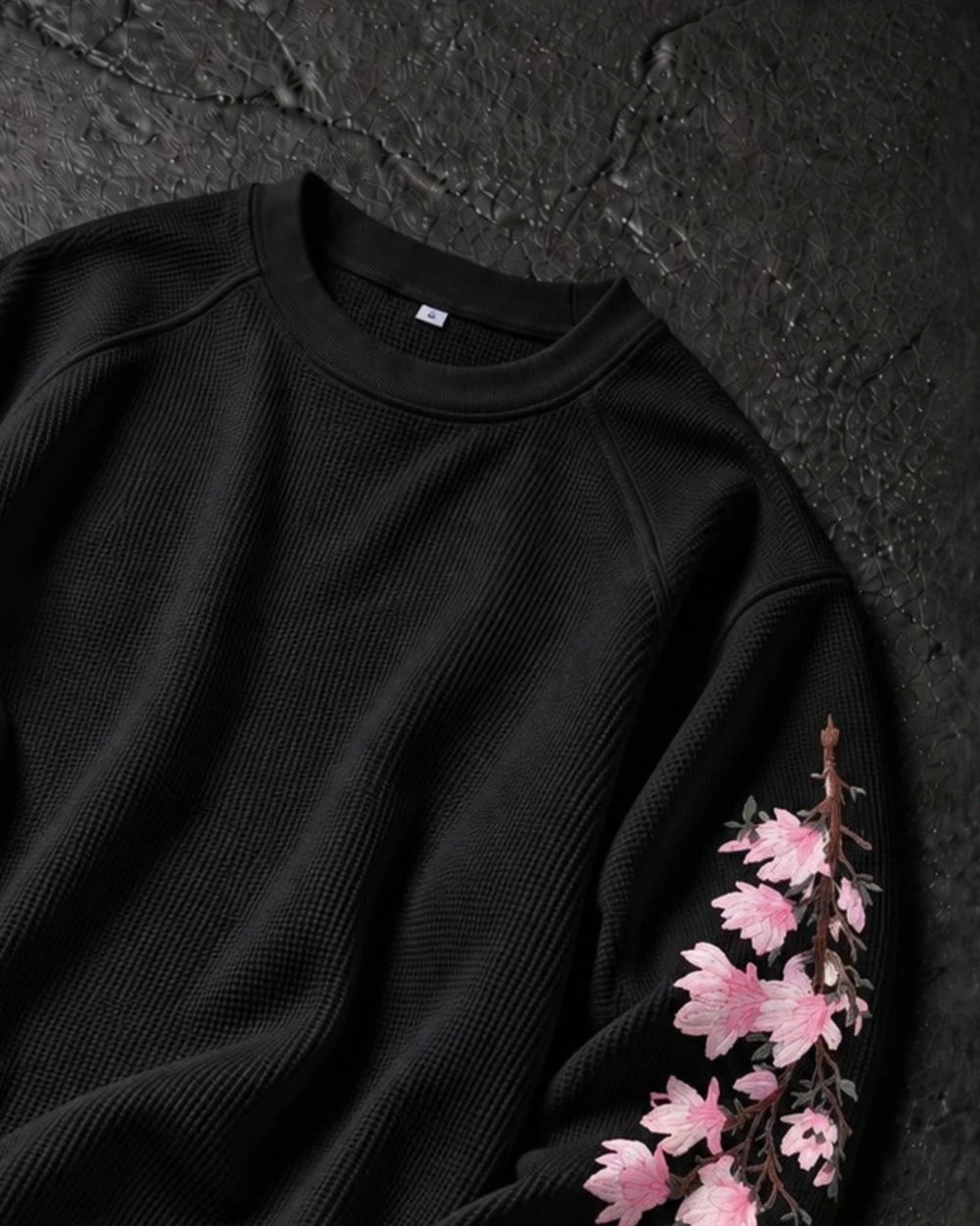 Sakura Reverie Waffle - Black