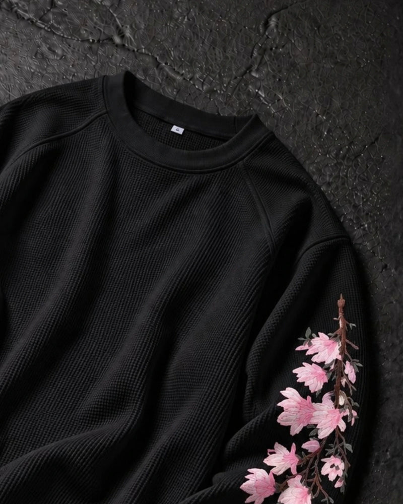 Sakura Reverie Waffle - Black