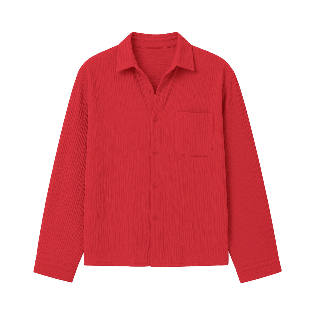 Red Gauze Shirt