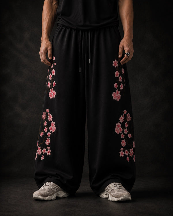 Petalfall Embroidered Pants