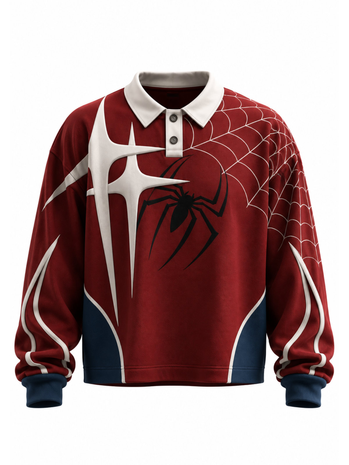 SPIDEY POLO SWEATSHIRT
