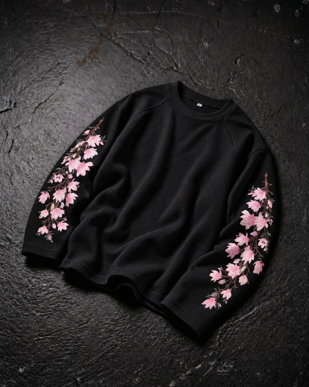 Sakura Reverie Waffle - Black