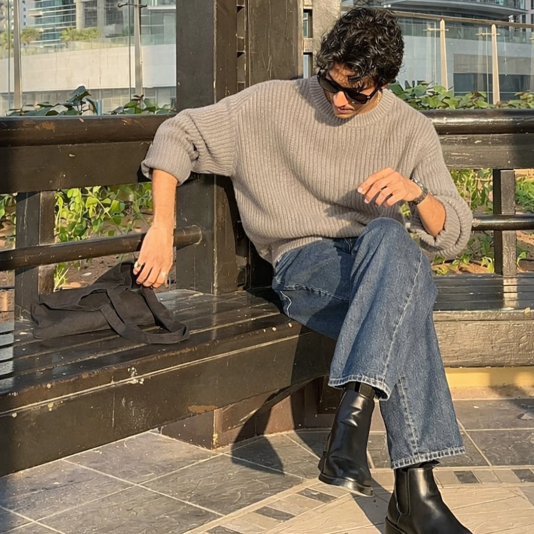 Desert Oat Oversized Knitwear