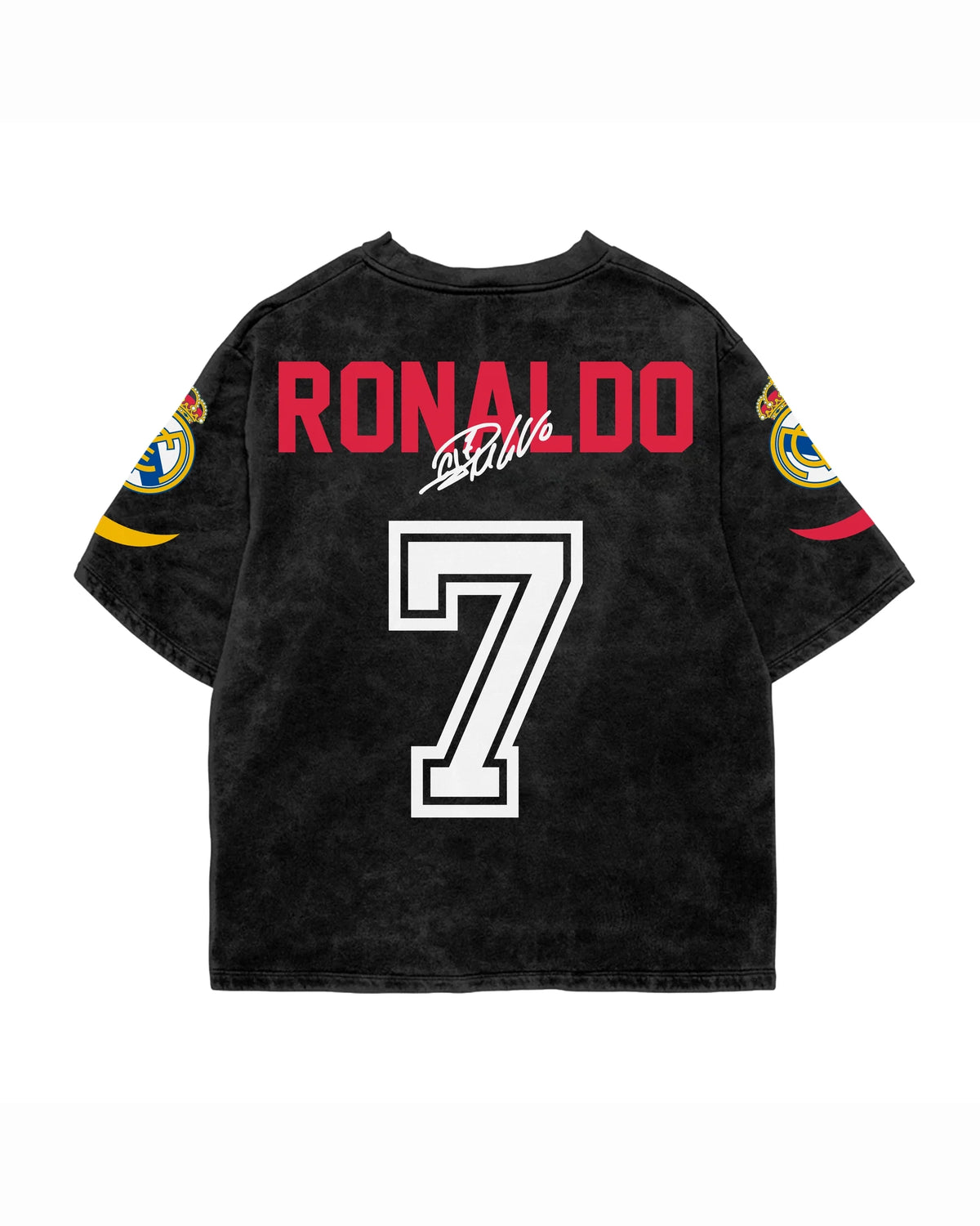 Legend 7 Acid Wash Oversized Tee