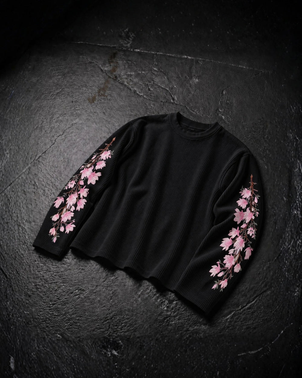 Sakura Reverie Waffle - Black