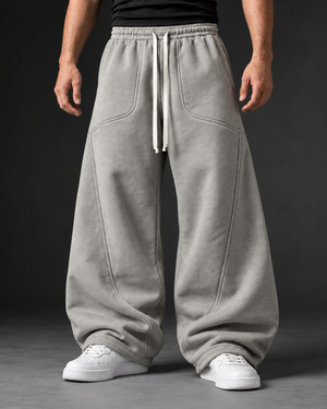 Cloud Grey Oversized Sweatpants
