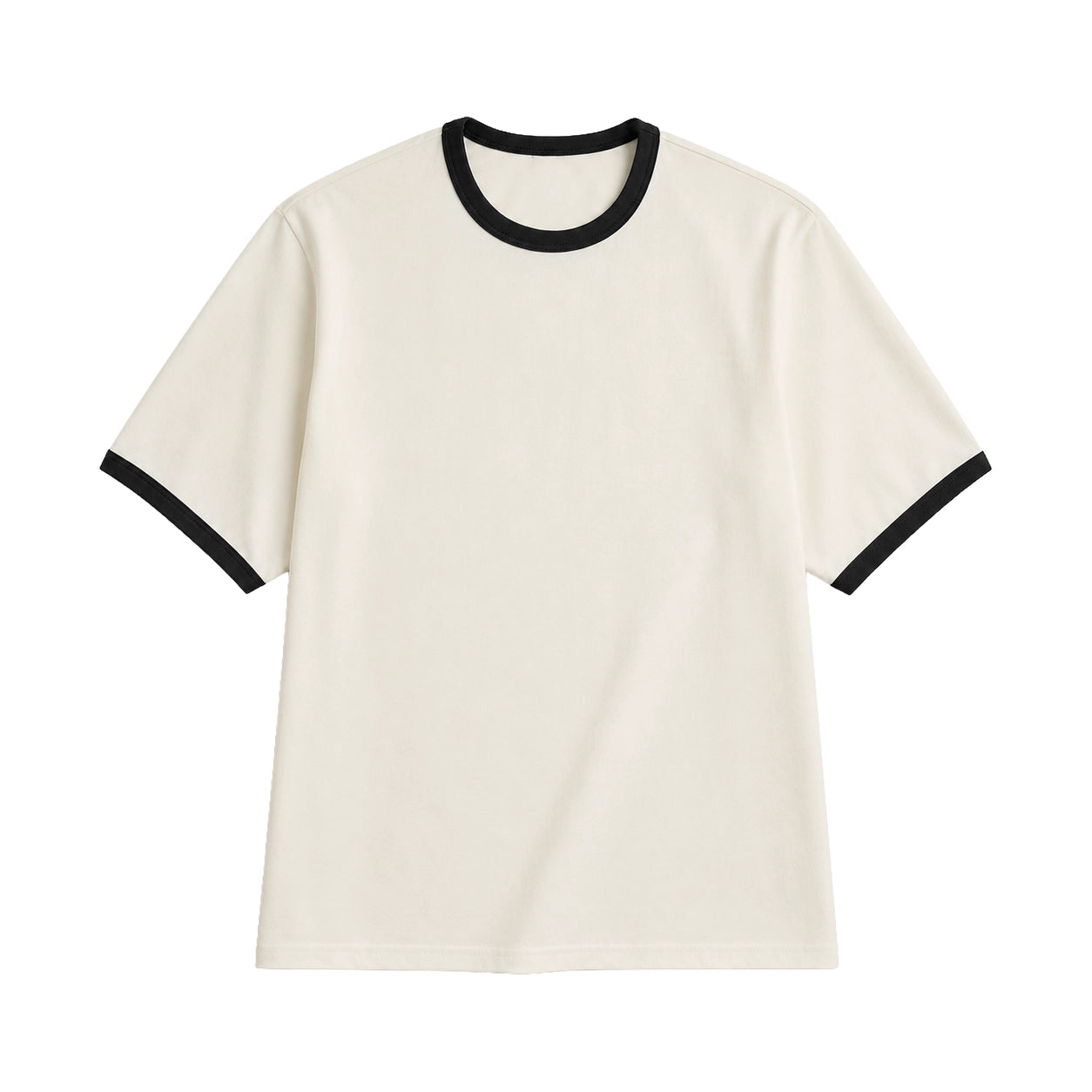 Black Ringer Tee