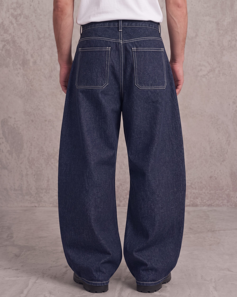 Deep Ocean Barrel Fit Denim