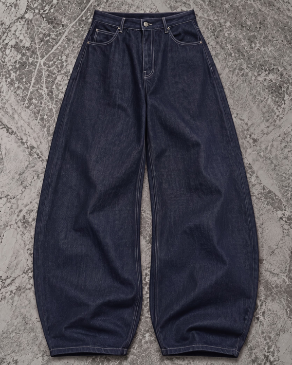 Deep Ocean Barrel Fit Denim