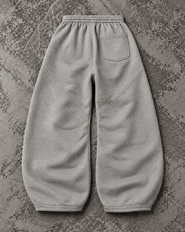 Cloud Grey Oversized Sweatpants