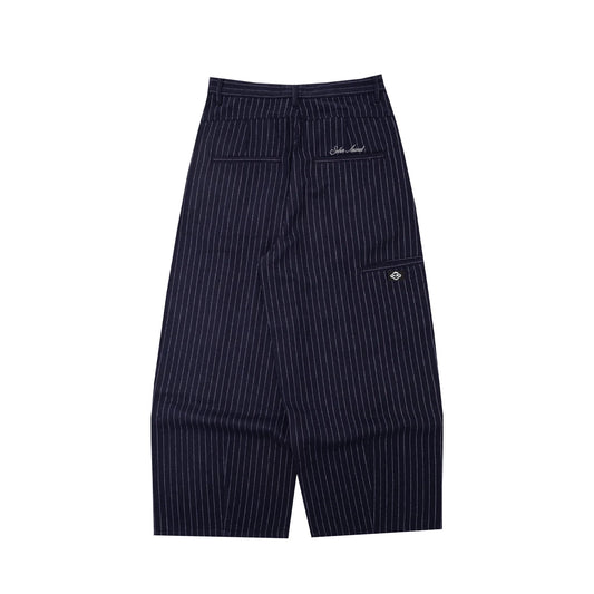 Relaxed Pinstripe Pants