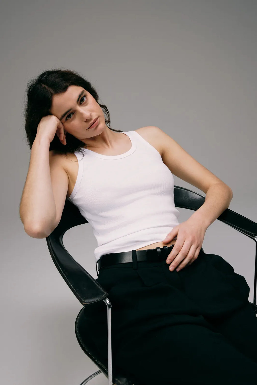 Core White Vest