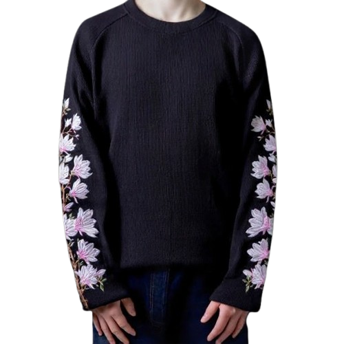Bloomline Black Knit