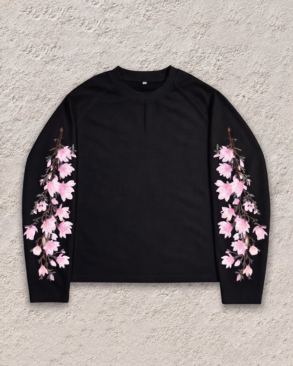 Bloodline Black Waffle Tee